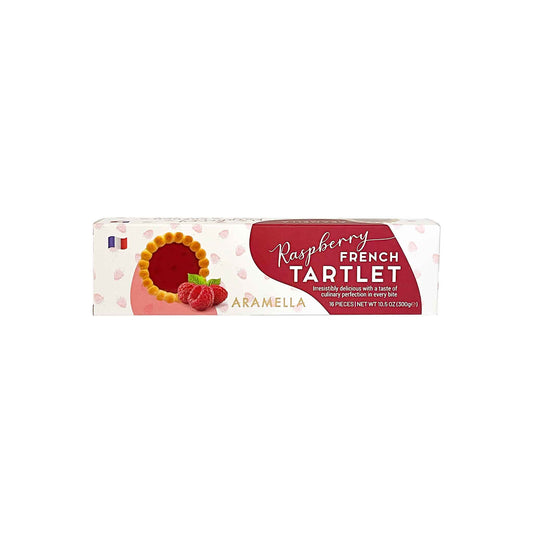ARAMELLA RASPBERRY FRENCH TARTLET 300g