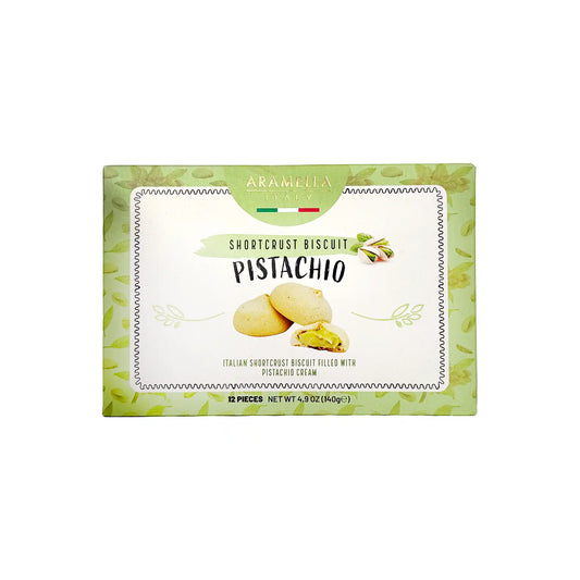 ARAMELLA SHORTCRUST BISCUIT WITH PISTACHIO 140g