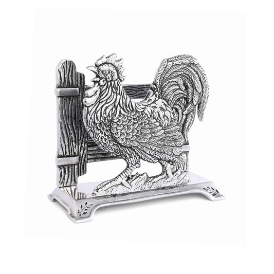 ARTHUR COURT ROOSTER UPRIGHT NAPKIN HOLDER