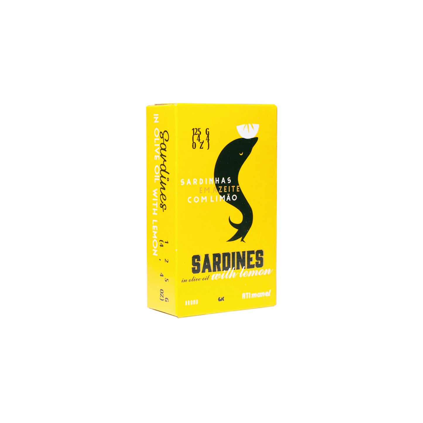 ATI MANEL SARDINES IN OLIVE OIL WITH LEMON 125g