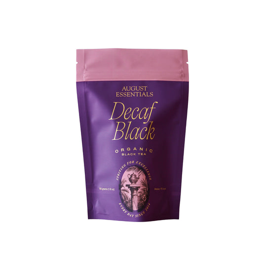 AUGUST ESSENTIALS DECAF BLACK ORGANIC LOOSE TEA 50g
