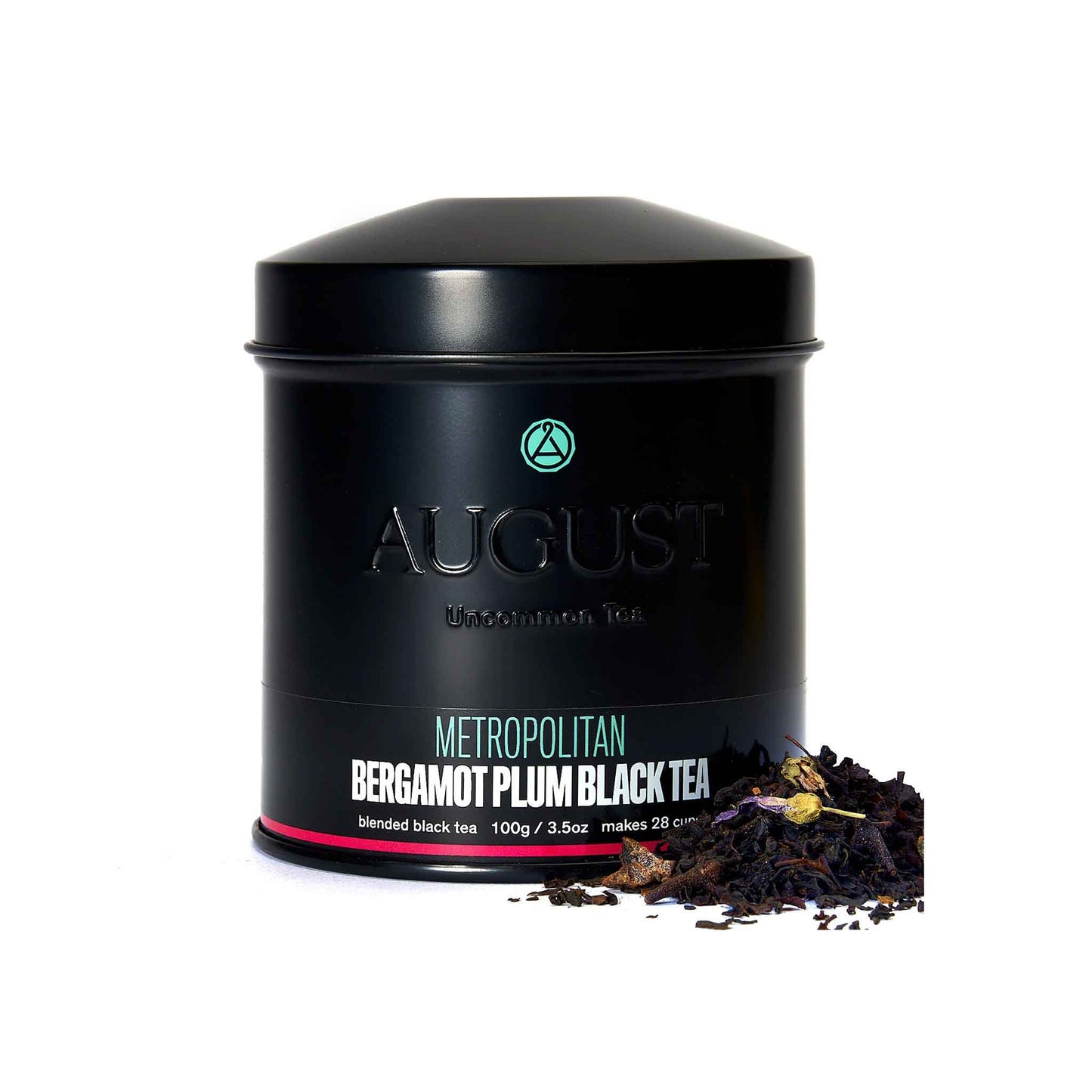 AUGUST METROPOLITAN BERGAMOT PLUM BLACK TEA 100g