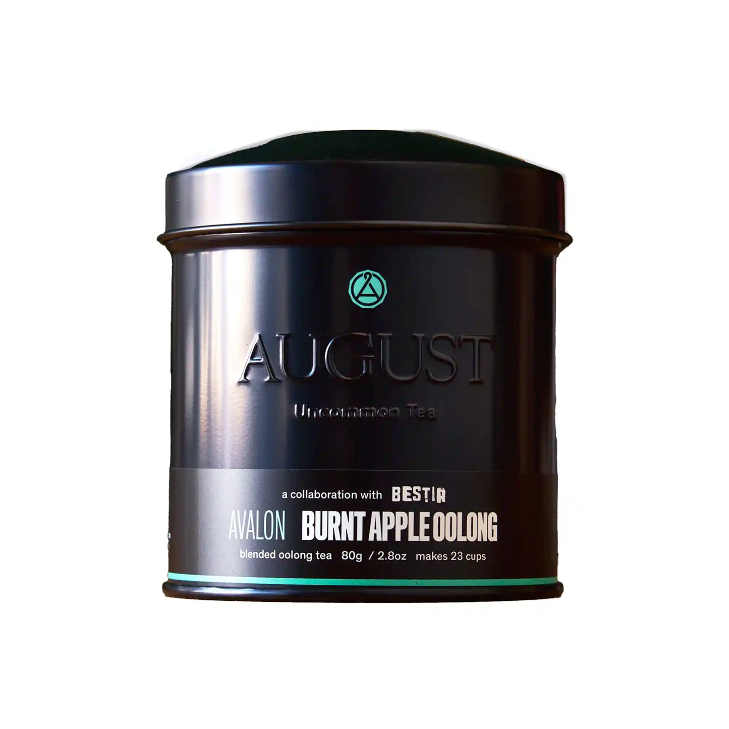 AUGUST UNCOMMON AVALON BURNT APPLE OOLONG LOOSE LEAF TEA TIN 80g