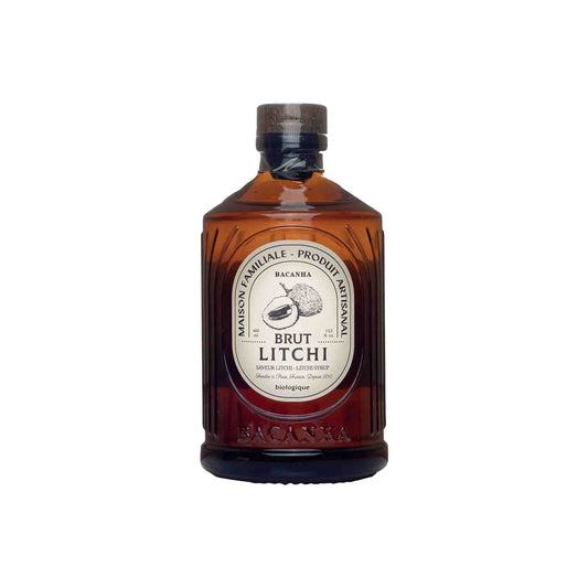 BACANHA BRUT ORGANIC LYCHEE SYRUP 400ml