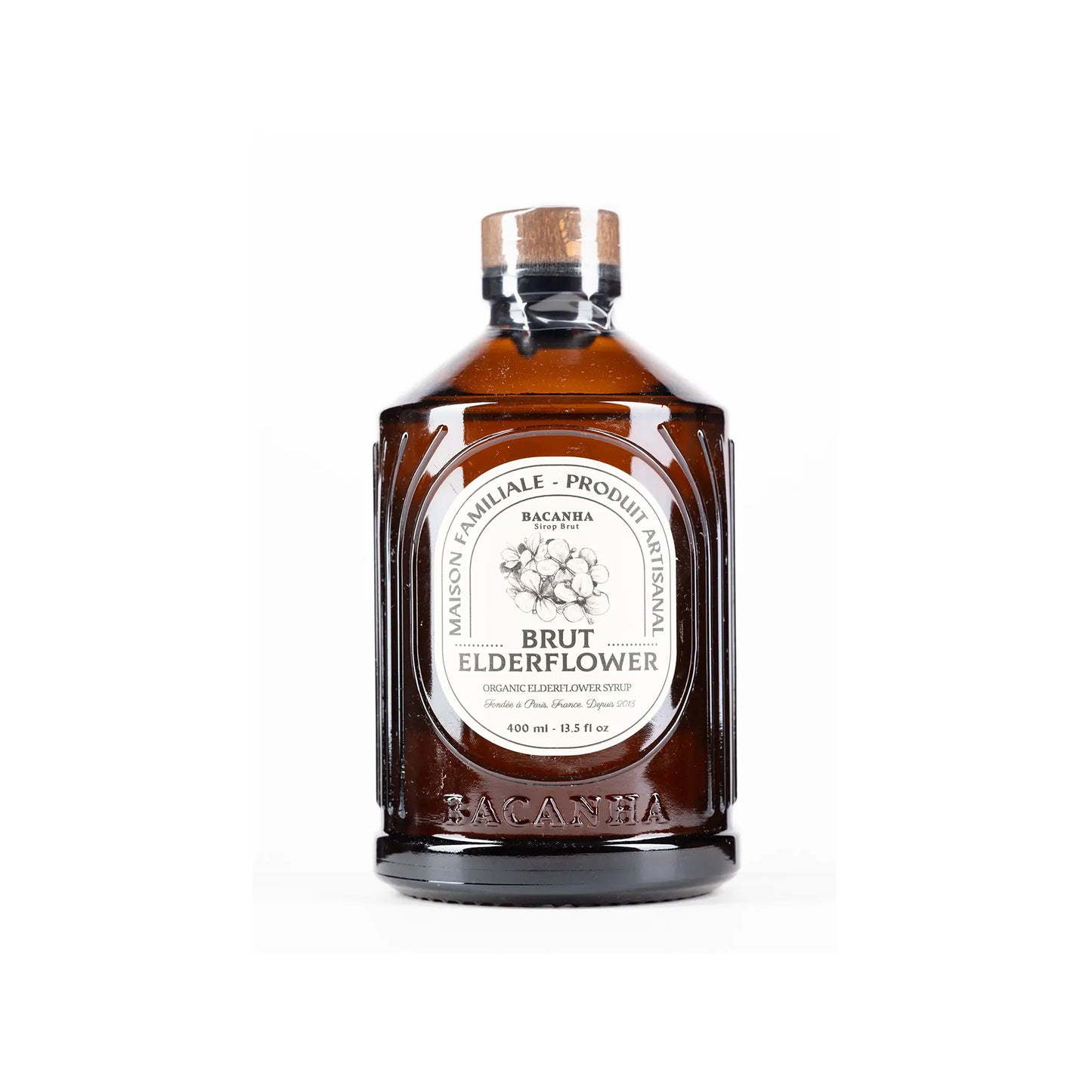 BACANHA ORGANIC BRUT ELDERFLOWER SYRUP 400ml
