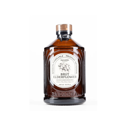 BACANHA ORGANIC BRUT ELDERFLOWER SYRUP 400ml