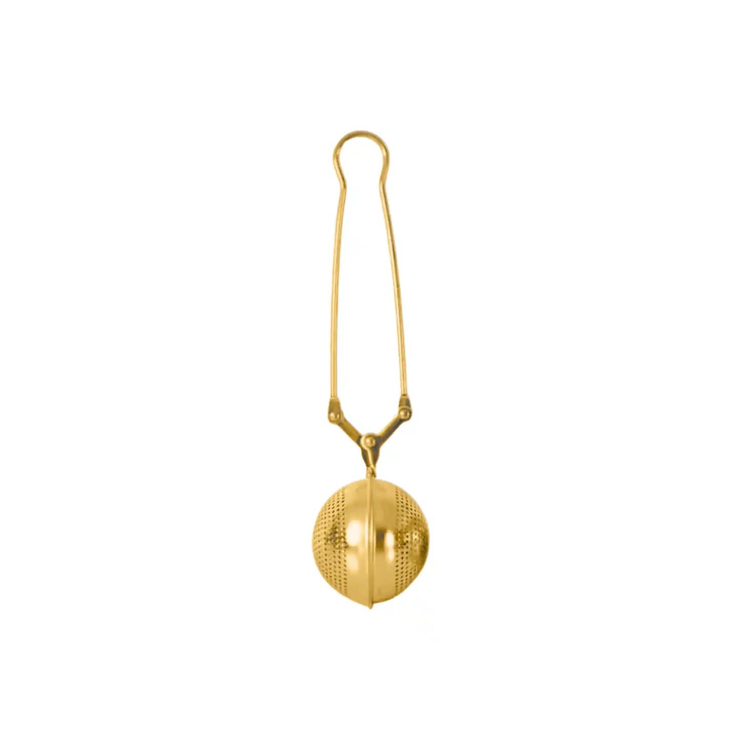 BAMBOO SWITCH TEA STRAINER - GOLD