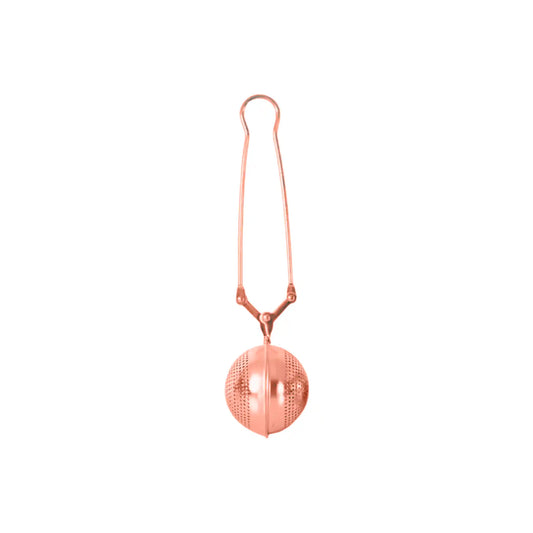 BAMBOO SWITCH TEA STRAINER - ROSE GOLD