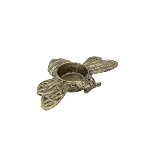BEE TEALIGHT HOLDER CAST IRON