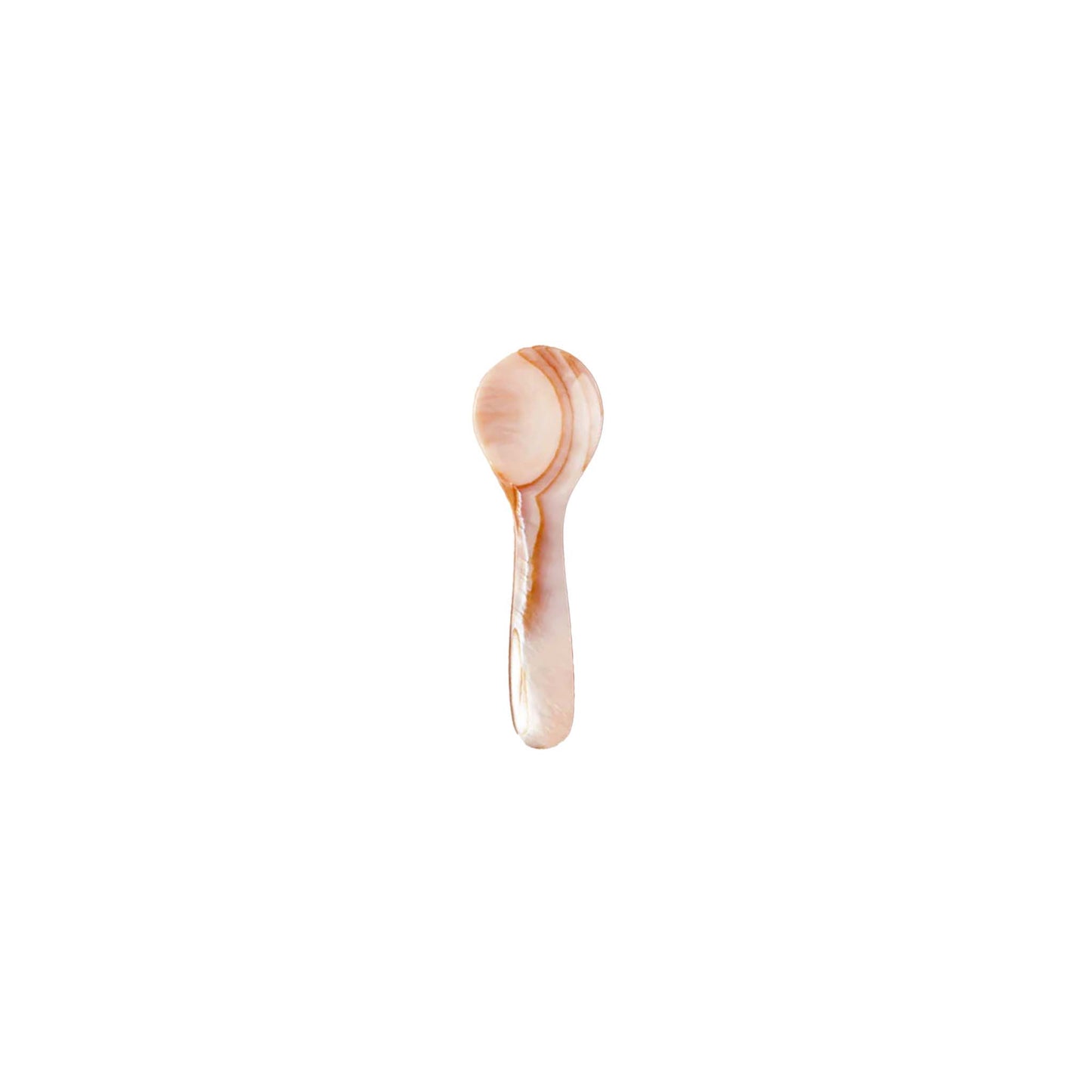BE HOME SMALL BROWN & PINK SEA SHELL SPOON