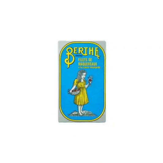 BERTHE MACKEREL FILLETS IN MUSTARD SAUCE 120g
