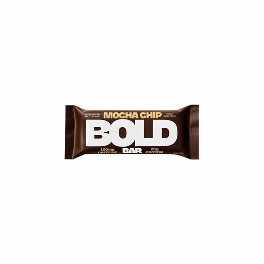 BOLD MOCHA CHIP CAFFEINATED PROTEIN BAR 65g