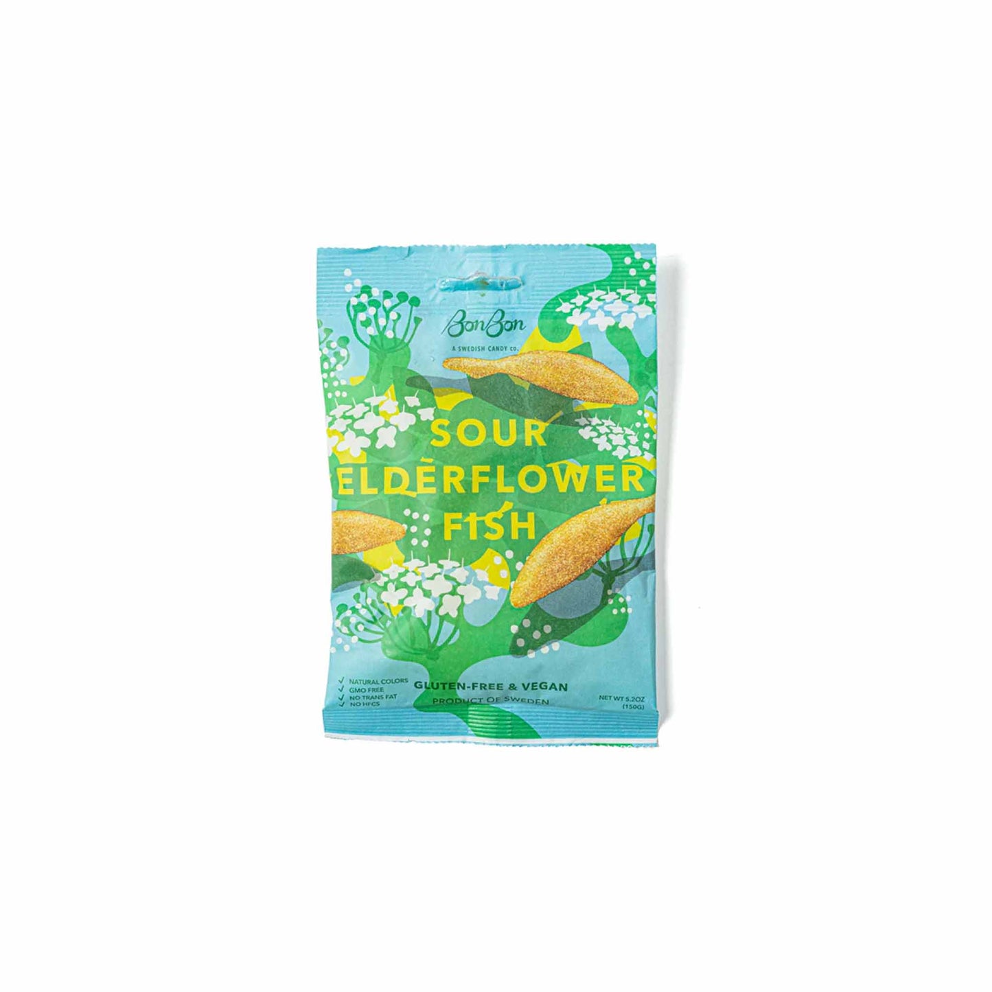 BONBON SOUR ELDERFLOWER FISH 150g