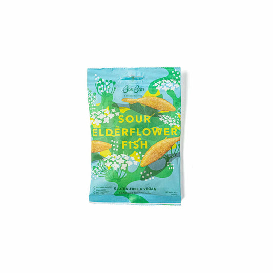 BONBON SOUR ELDERFLOWER FISH 150g