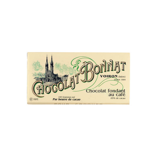 BONNAT CHOCOLAT FONDANT AU CAFE 100g