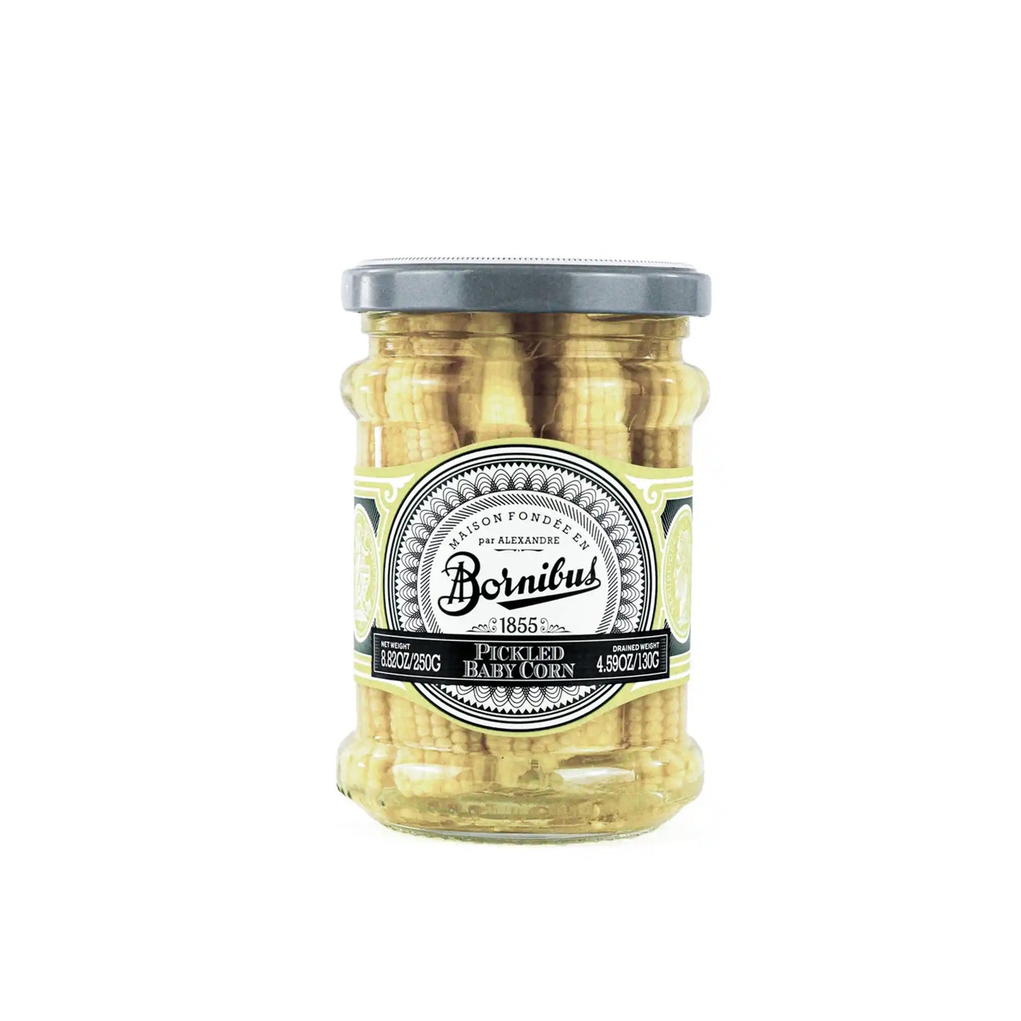 BORNIBUS PICKLED BABY CORN 250g