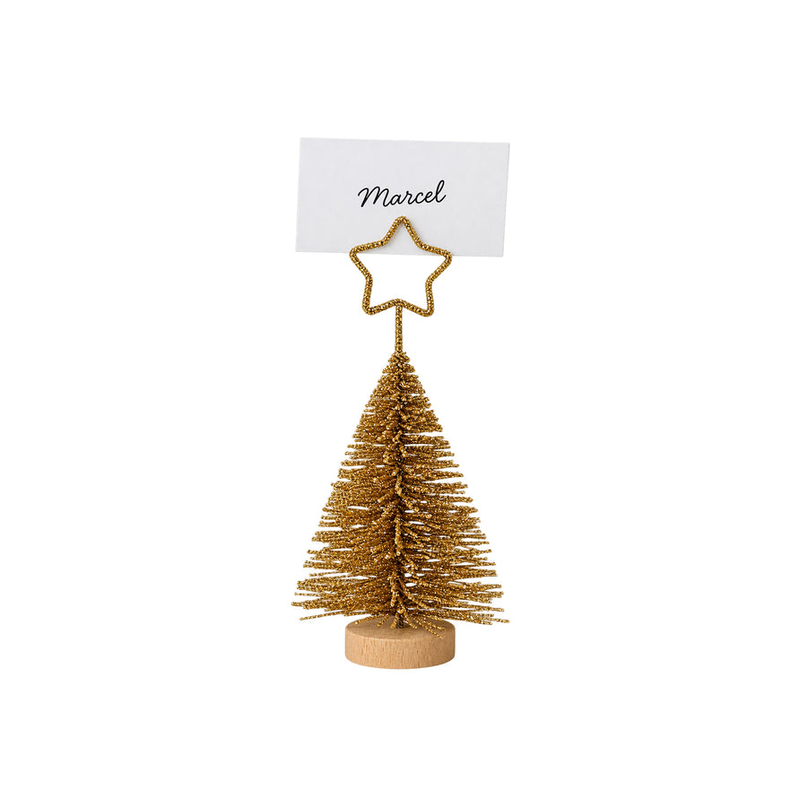 BOTTLEBRUSH TREE PLACE CARD HOLDER