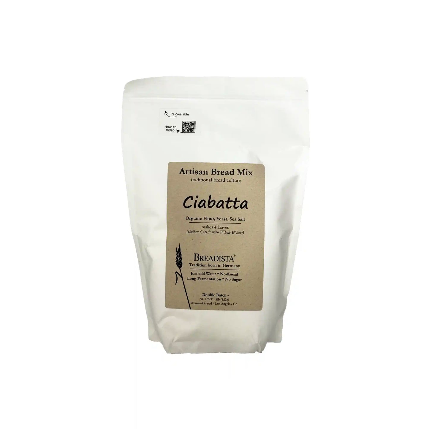 BREADISTA CIABATTA MIX 822g