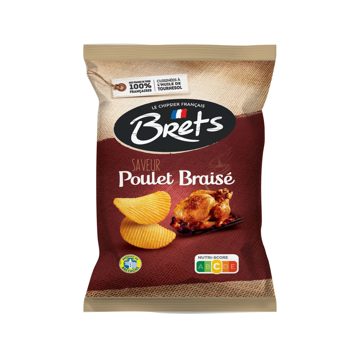 BRETS ROAST CHICKEN CHIPS 125g
