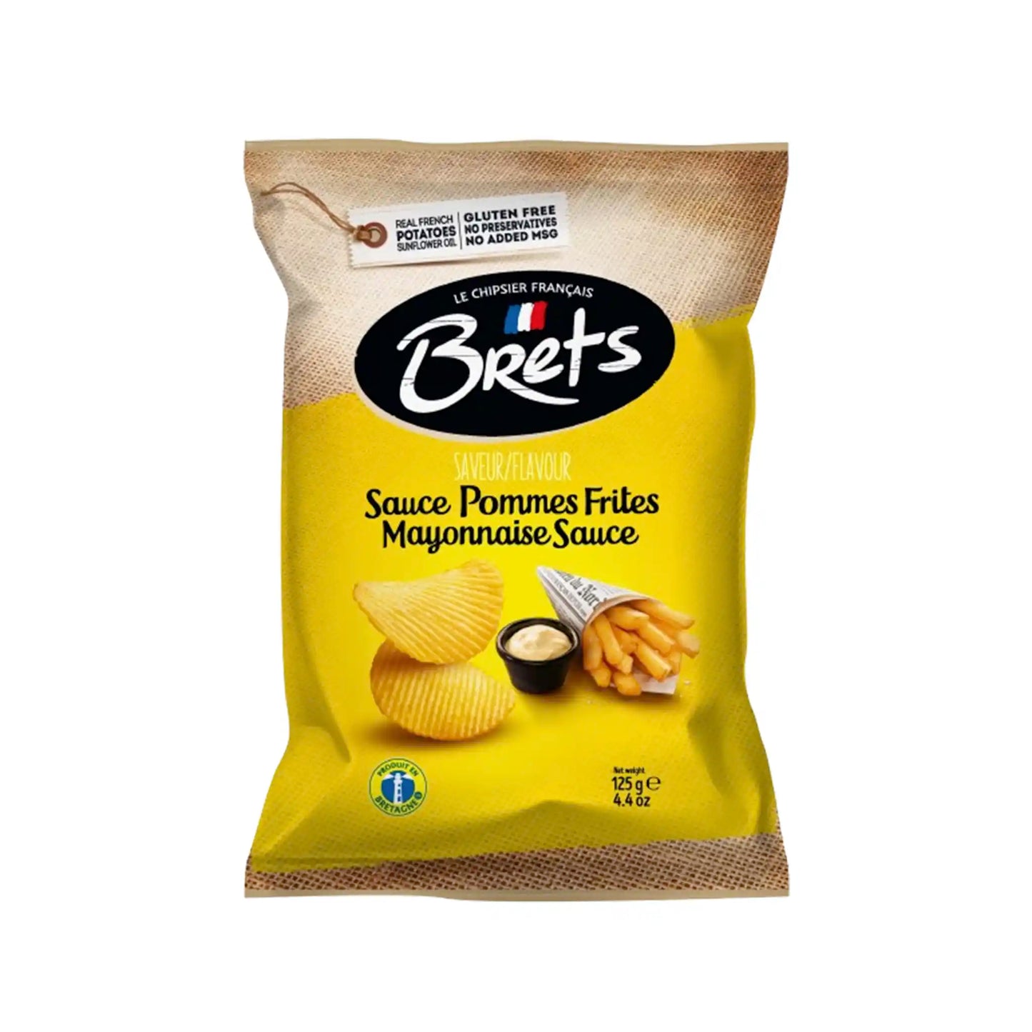 BRETS POMMES FRITES MAYONNAISE CHIPS 125g