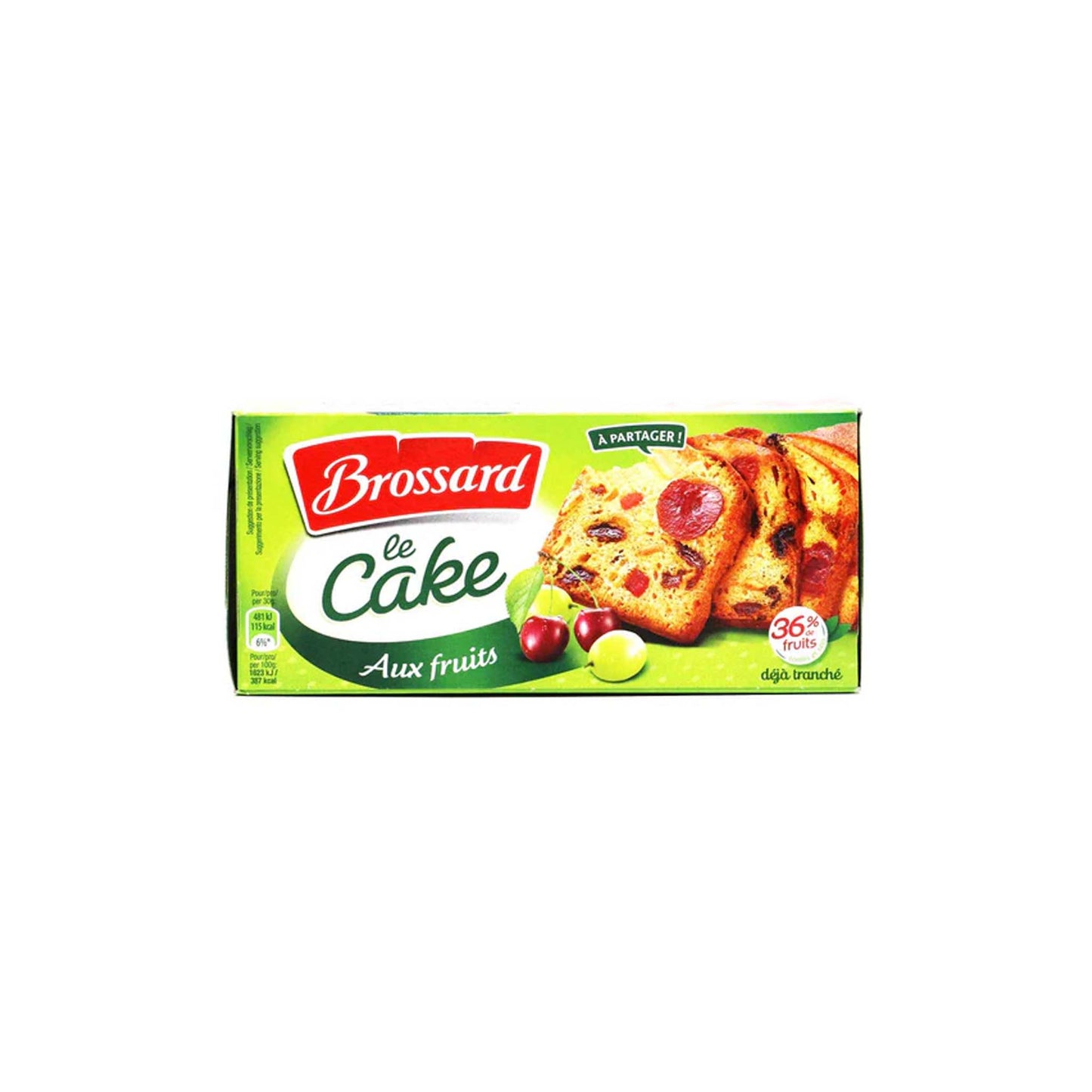 BROSSARD CAKE AUX FRUITS 300g