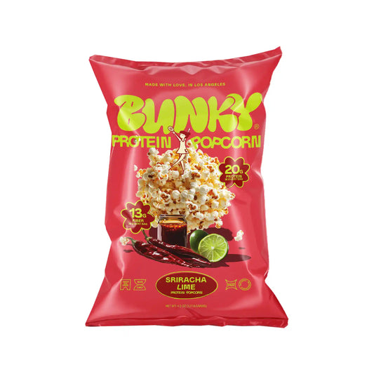 BUNKY SRIRACHA LIME PROTEIN POPCORN4.5oz