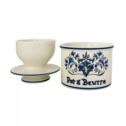 BUTTER BELL ART NOUVEAU CROCK