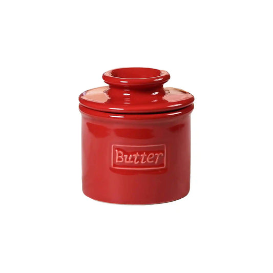 BUTTER BELL CROCK - MARASCHINO RED CAFE