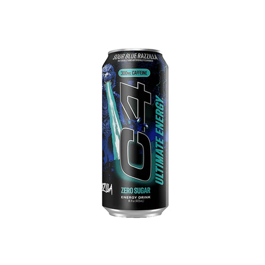C4 SOUR BLUE RAZZILLA ZERO SUGAR 16oz