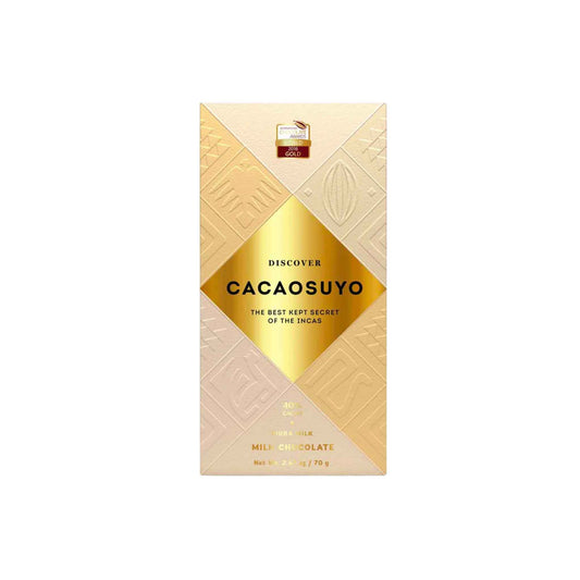 CACAOSUYO PIURA MILK CHOCOLATE 50% MILK CHOCOLATE 70g