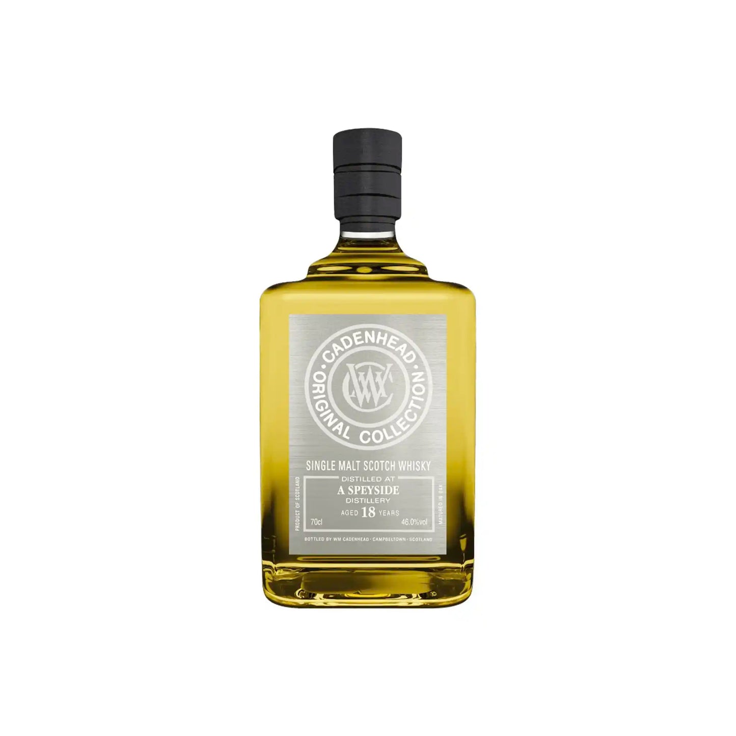 CADENHEAD A SPEYSIDE 18 YEAR SINGLE MALT SCOTCH WHISKY 750ml