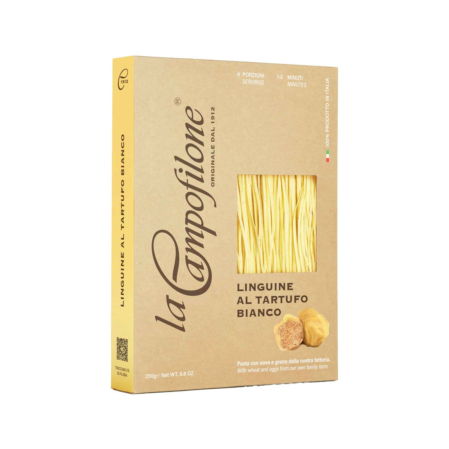 CAMPOFILONE LINGUINE AL TARTUFO BIANCO PASTA 250g