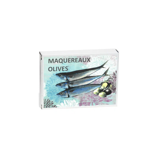 CAPITAINE NAT MACKEREL FILETS IN OLIVE OIL 115g