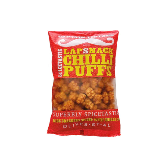 CAPTAIN TIPTOES LAPSNACK CHILLI PUFFS SNACK PACK 60g