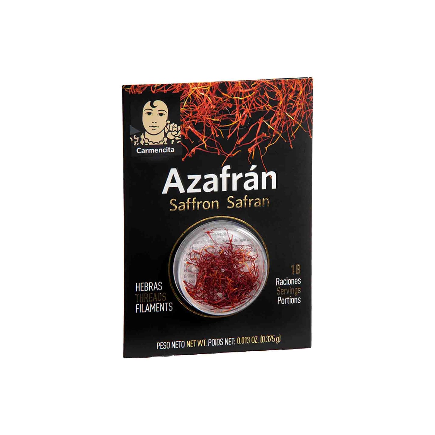 CARMENCITA AZAFRAN SAFFRON THREADS 0.375g