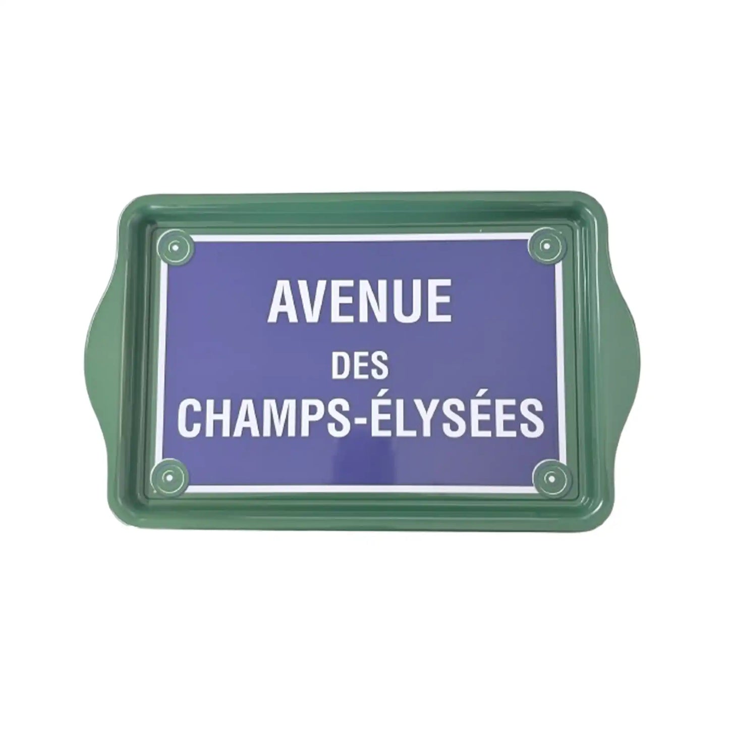 CARTEXPO "AVENUE CHAMPS ELYSEES" METAL TRAY