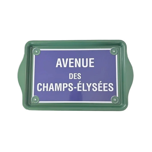 CARTEXPO "AVENUE CHAMPS ELYSEES" METAL TRAY