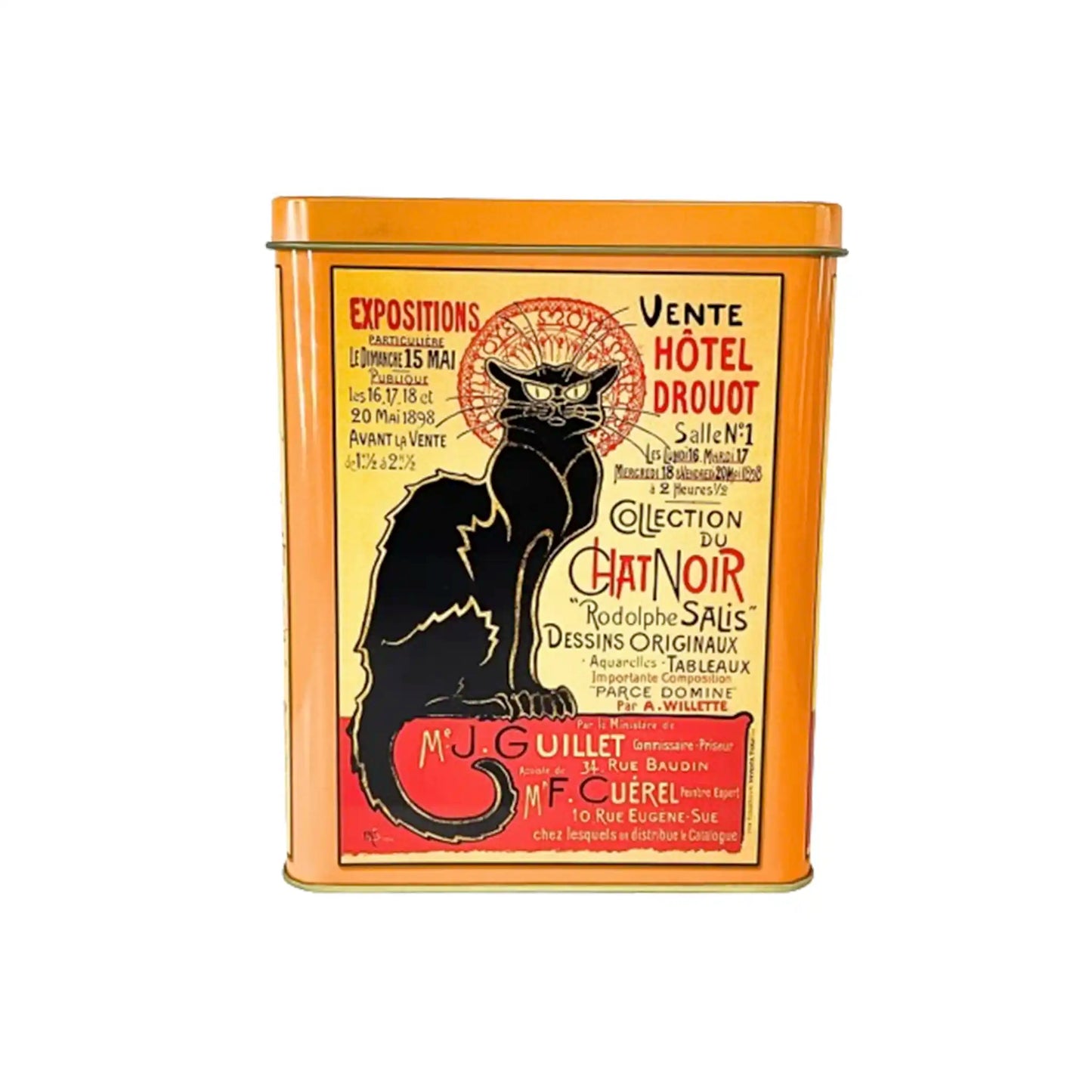 CARTEXPO CHAT NOIR HOTEL DROUOT TIN