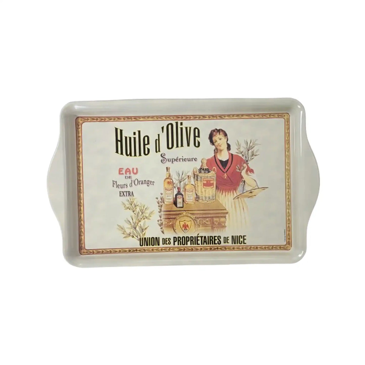CARTEXPO "HUILE D'OLIVE SUPERIEURE " METAL TRAY