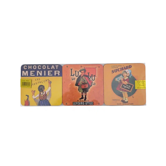 CARTEXPO LES BISCUITS COASTERS 6PC
