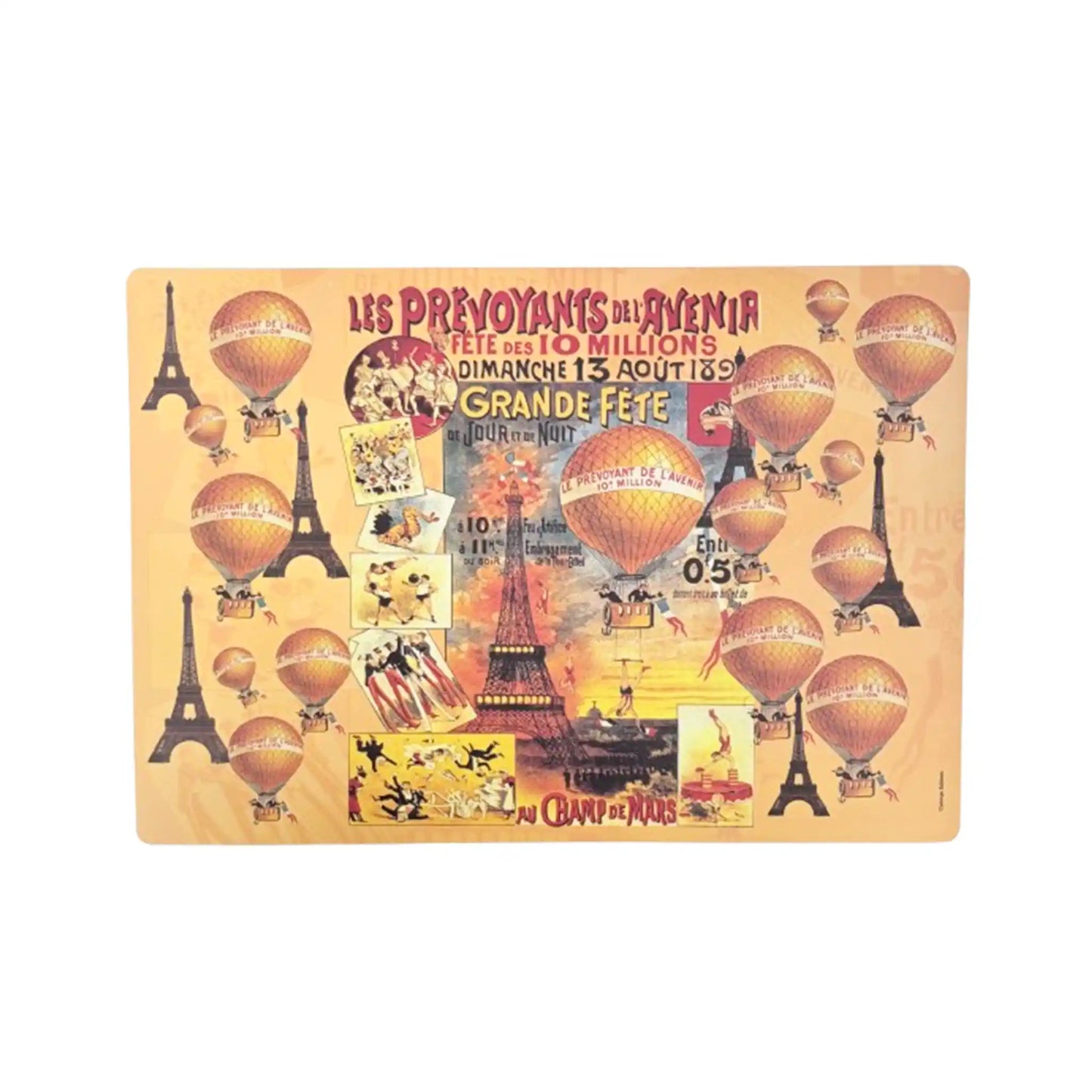 CARTEXPO PREVOYANTS DE'L'AVENIR PLACEMAT