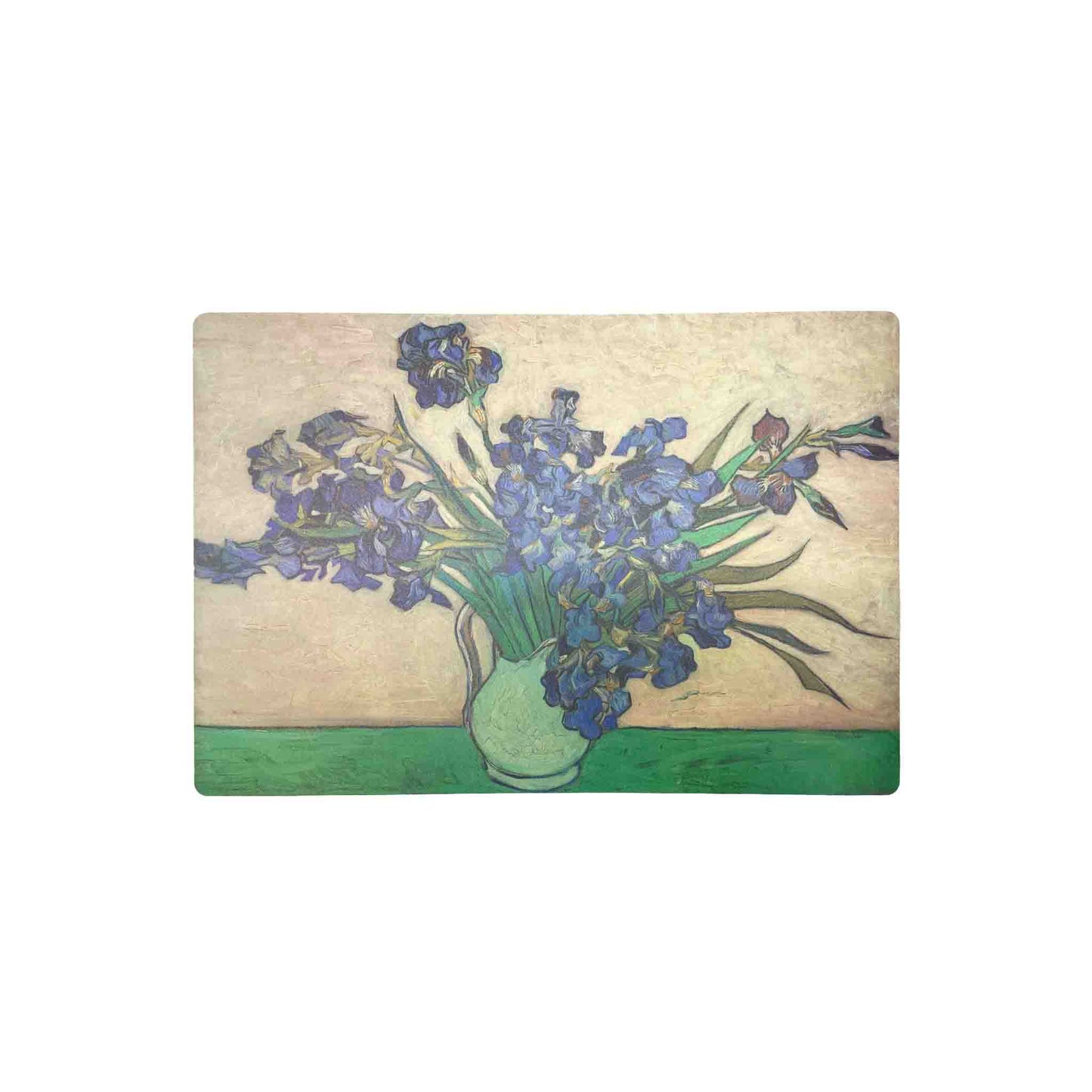CARTEXPO VINCENT VAN GOGH "VACE AVEC IRIS" VINTAGE STYLE PLACEMAT