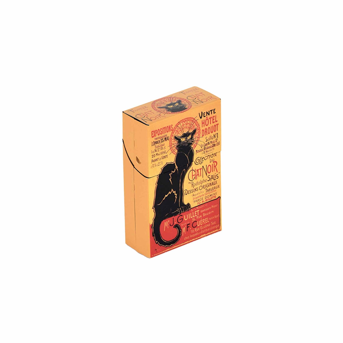 CARTEXPO "CHAT NOIR DROUOT" CIGARETTE CASE