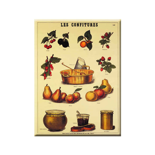 CARTEXPO "LES CONFITURES" LARGE METAL POSTER