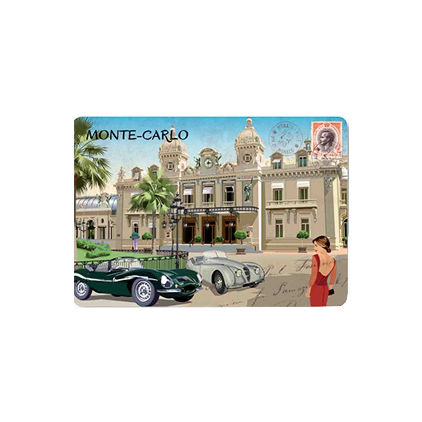 CARTEXPO "MONTE CARLO CASINO" VINTAGE STYLE PLACEMAT