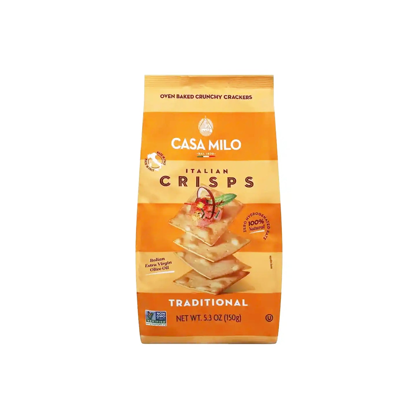 CASA MILO TRADITIONAL ITALIAN CRISPS 150g