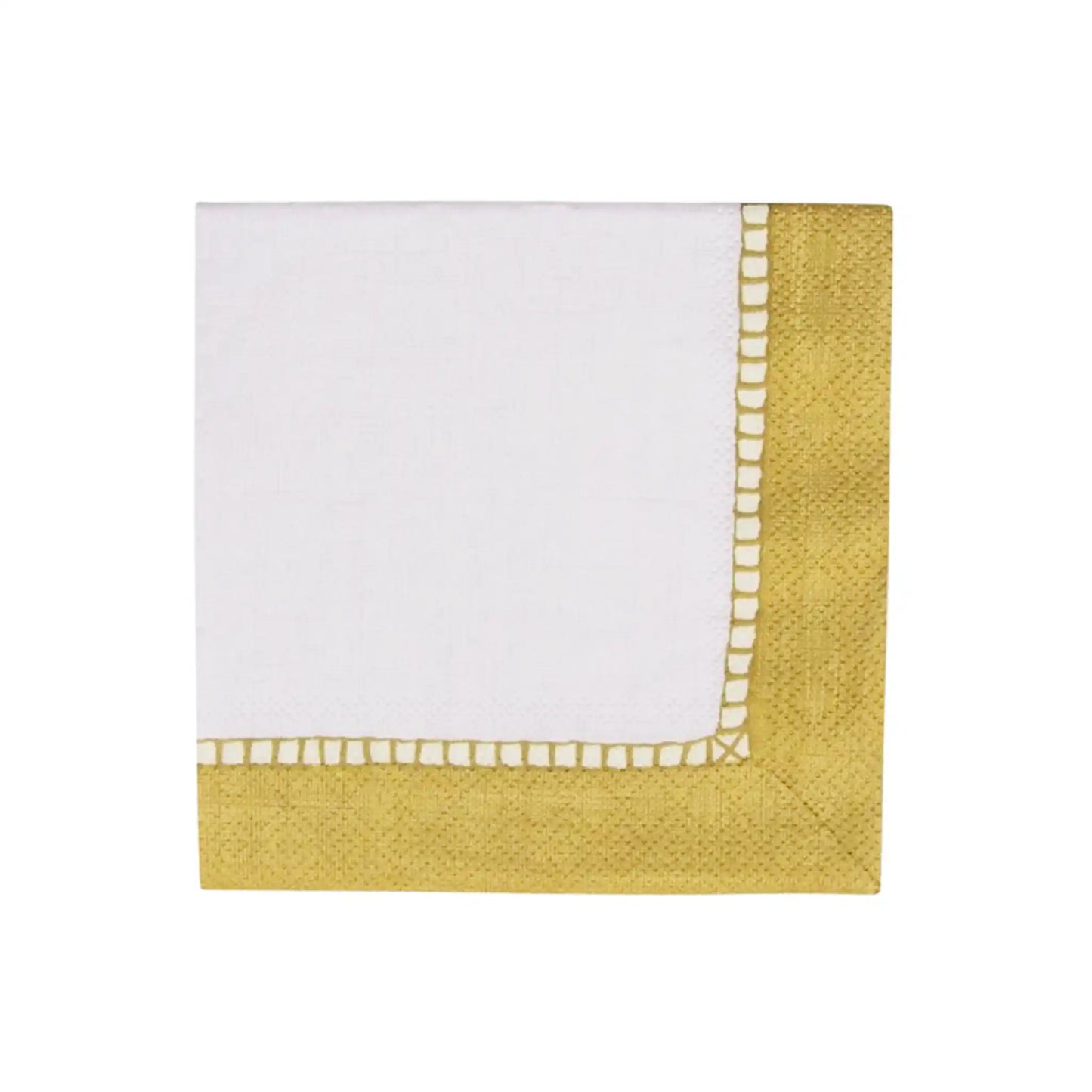 CASPARI BORDER GOLD NAPKINS 20ct