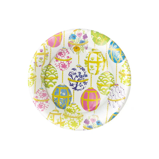 CASPARI LES OEUFS DESSERT PLATES 8 PACK