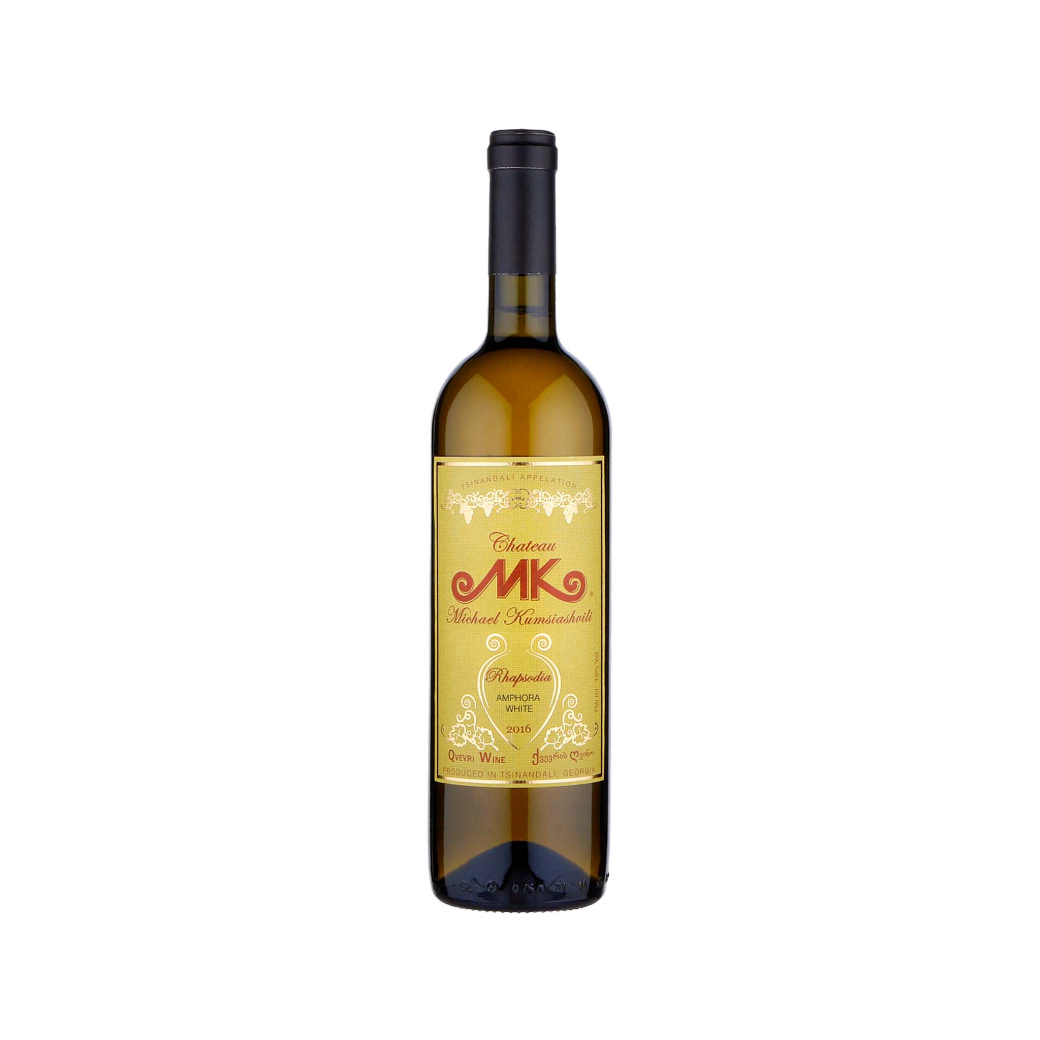 CHATEAU MK MICHAEL KUMSIASHVILI RHAPSODIA AMPHORA WHITE 2016 750ml