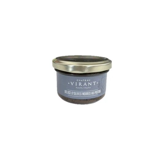 CHATEAU VIRANT DELICE D'OLIVES NOIRES AU PISTOU 90g